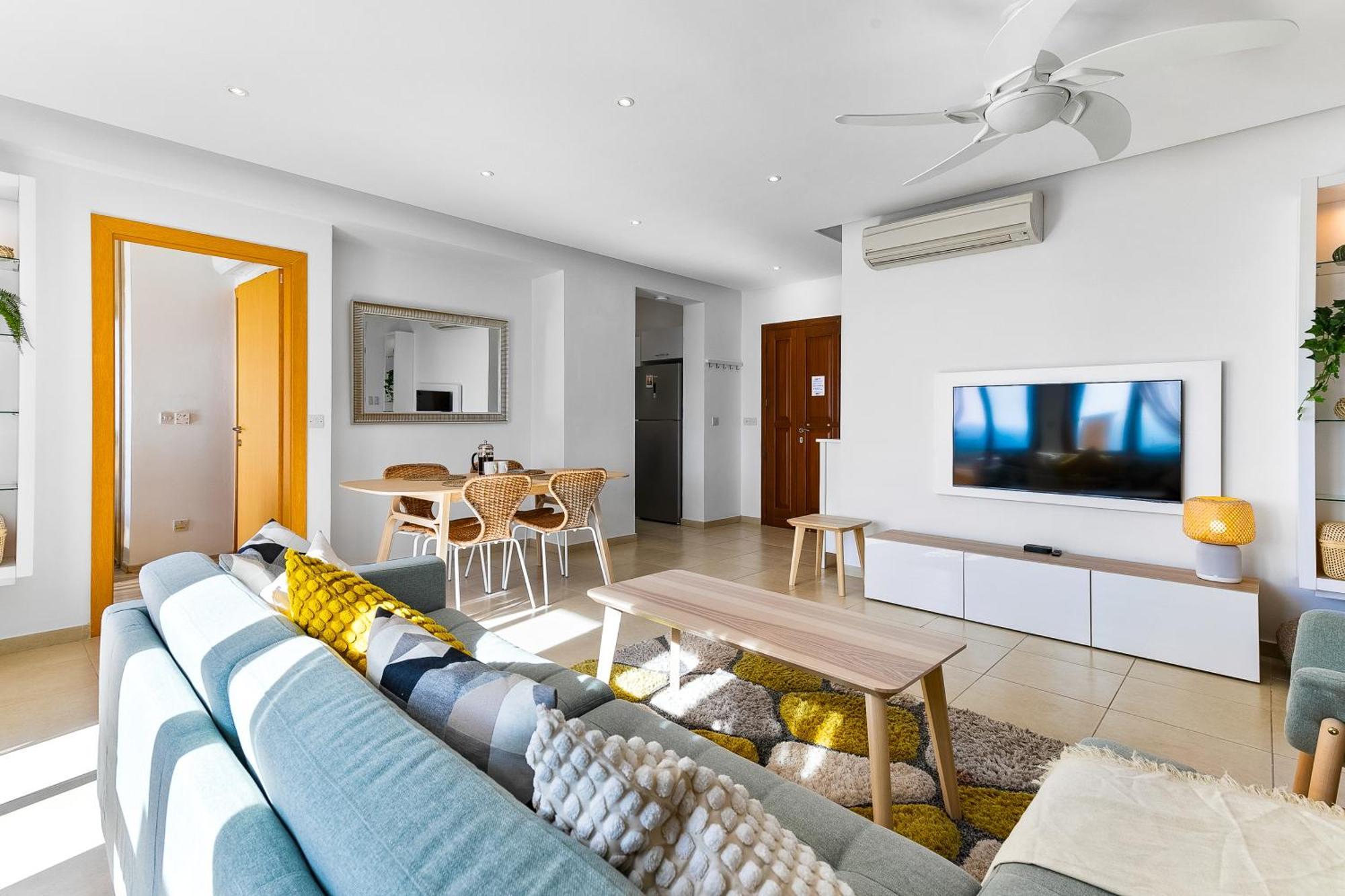 2 Bedroom Apartment Thalassa With Sea And Sunset Views, Aphrodite Hills Resort Kouklia Exterior photo