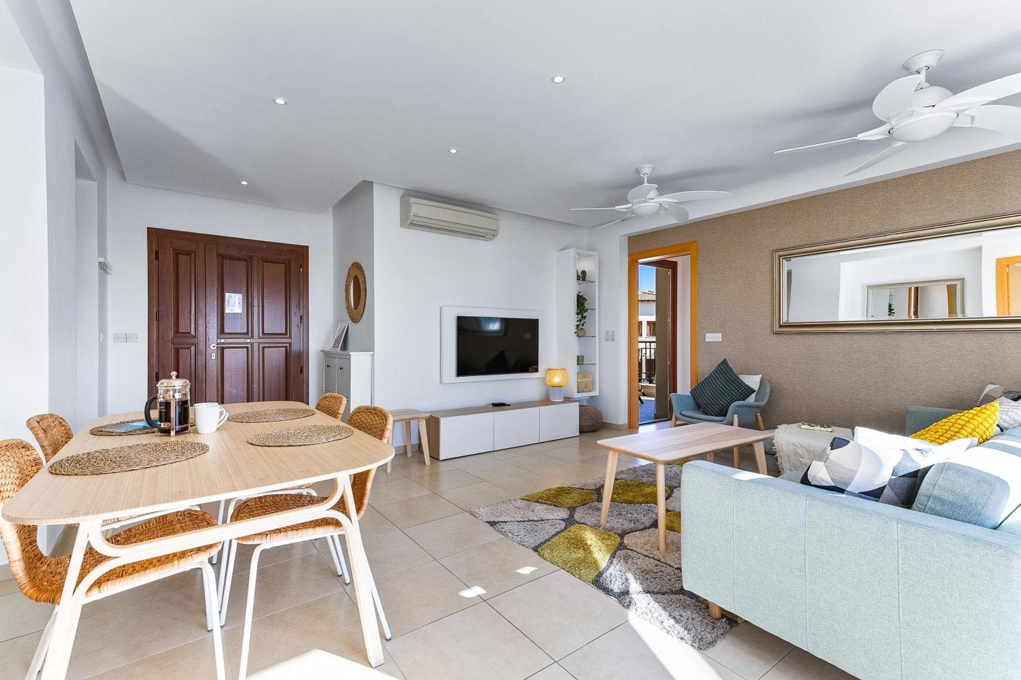 2 Bedroom Apartment Thalassa With Sea And Sunset Views, Aphrodite Hills Resort Kouklia Exterior photo