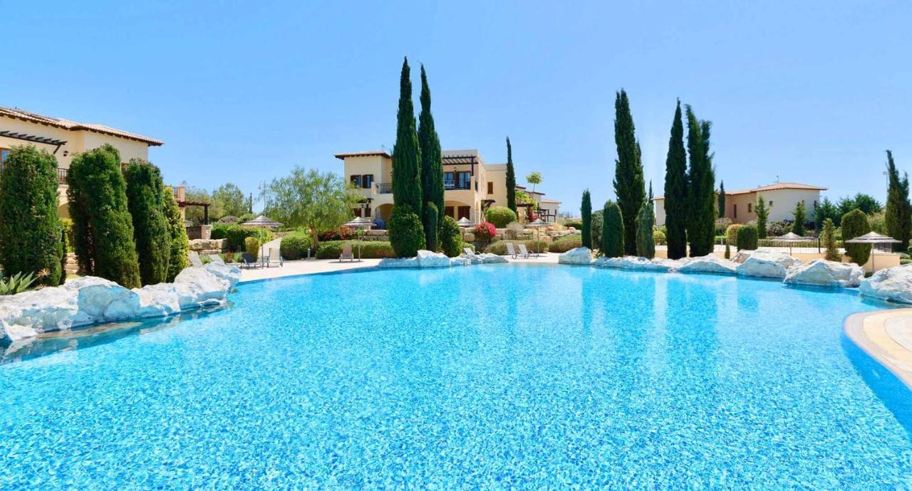2 Bedroom Apartment Thalassa With Sea And Sunset Views, Aphrodite Hills Resort Kouklia Exterior photo